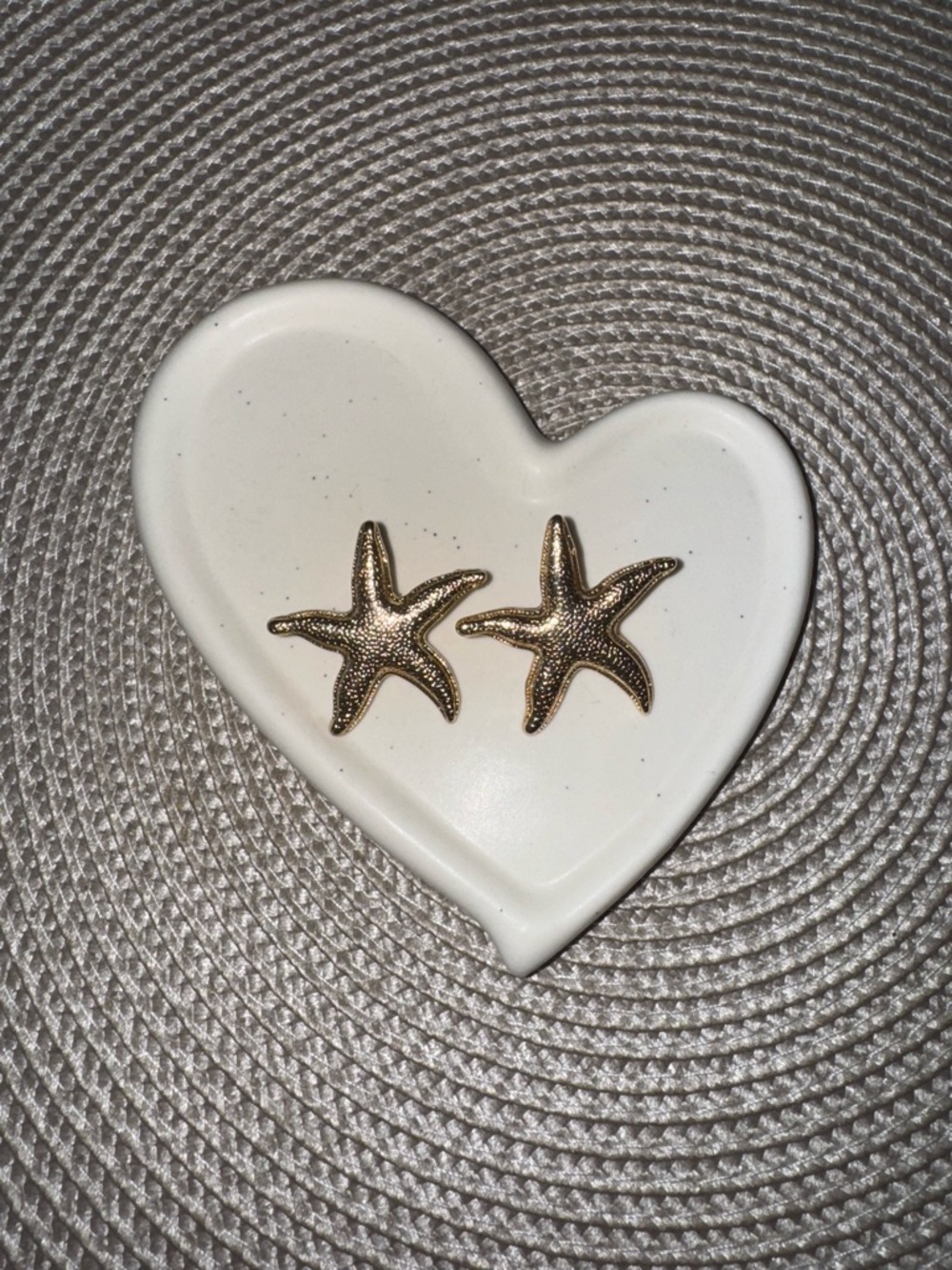 Gold Starfish Stud Earrings - Beach-Inspired